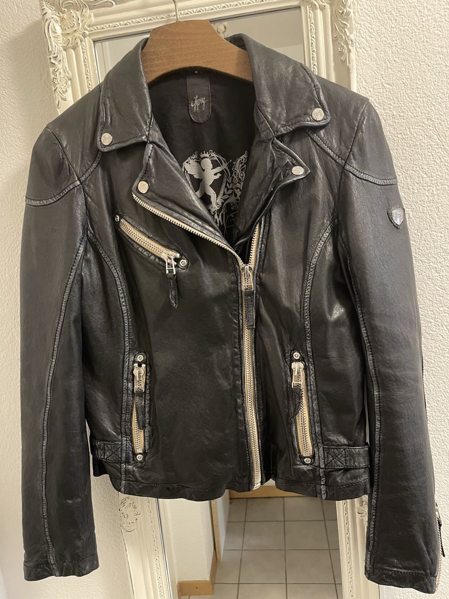 Giacche: Gipsy Lederjacke, Grösse M, Bikerjacke – Nuovo (secondo la descrizione) da Meikirch venduto da Hilfe_Waisentiere 1
